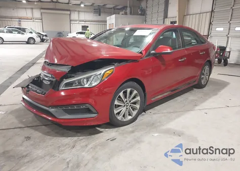 2017 Hyundai Sonata Sport z USA, uszkodzony, nr VIN 5NPE34AF3HH443930